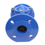 Ball check valve Elephant VCB1414N-F, body material - cast iron GGG50, seal - NBR, shortened, flanged, without drain plug