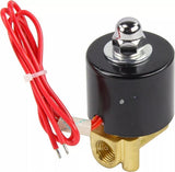 Solenoid valve Elephant VS100-VT-NC-24VAC, body material - Brass, seal - Viton, normally closed, coil - 24 VAC