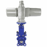 Knife Gate Valve Elephant PSI232, wafer type, body material - Cast iron GGG-40, with electric actuator GZ-220V