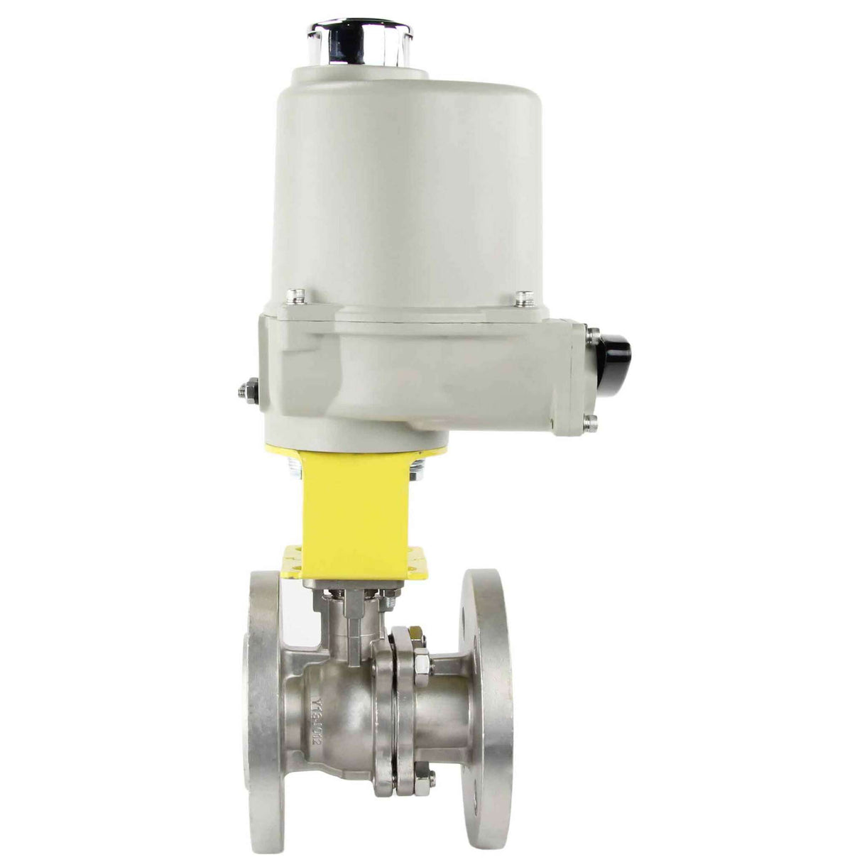 Stainless steel ball valve Elephant BVFP.316.200 full port, flanged, electric actuator GZ-OF 24 V