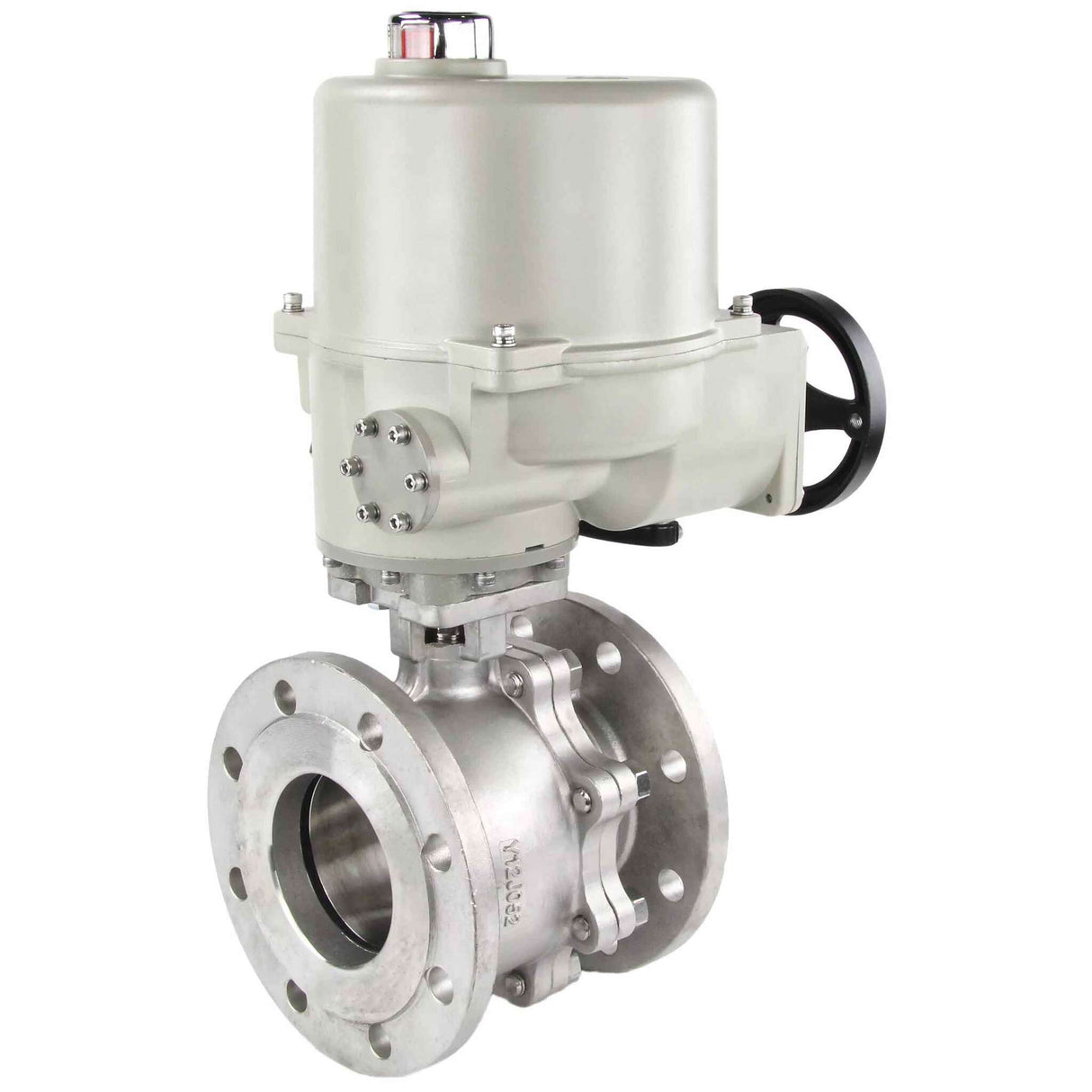 Stainless steel ball valve Elephant BVFP.316 full port, flanged, explosion-proof electric actuator GZ-OFV 220 V