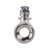 Stainless steel ball valve Elephant BV3232P(2pñ)-FP-T-H full port, Threaded connection, with handle