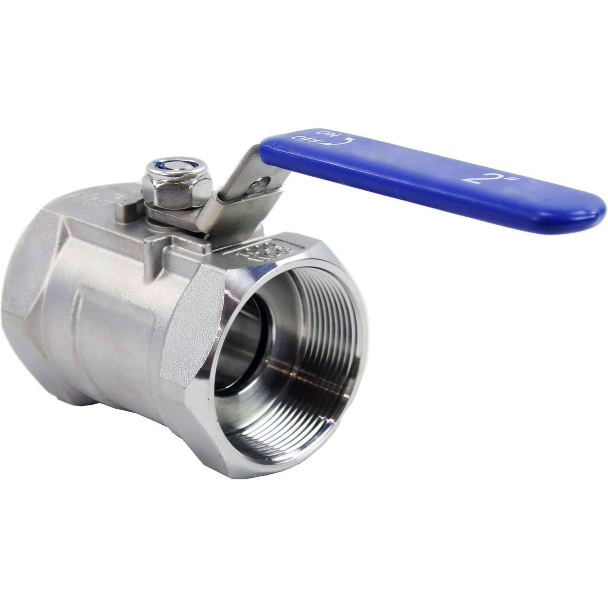 Stainless steel ball valve Elephant BV3232P-SP-T-H PN63 standard port, Threaded, with handle