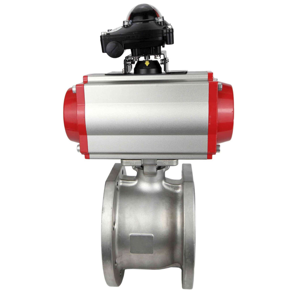 Stainless steel ball valve Elephant kchmfp-elephant-da-4m310-24v-apl-210n, body material - stainless steel AISI 316, ball material - stainless steel AISI 316, seal - PTFE, pneumatic actuator operated