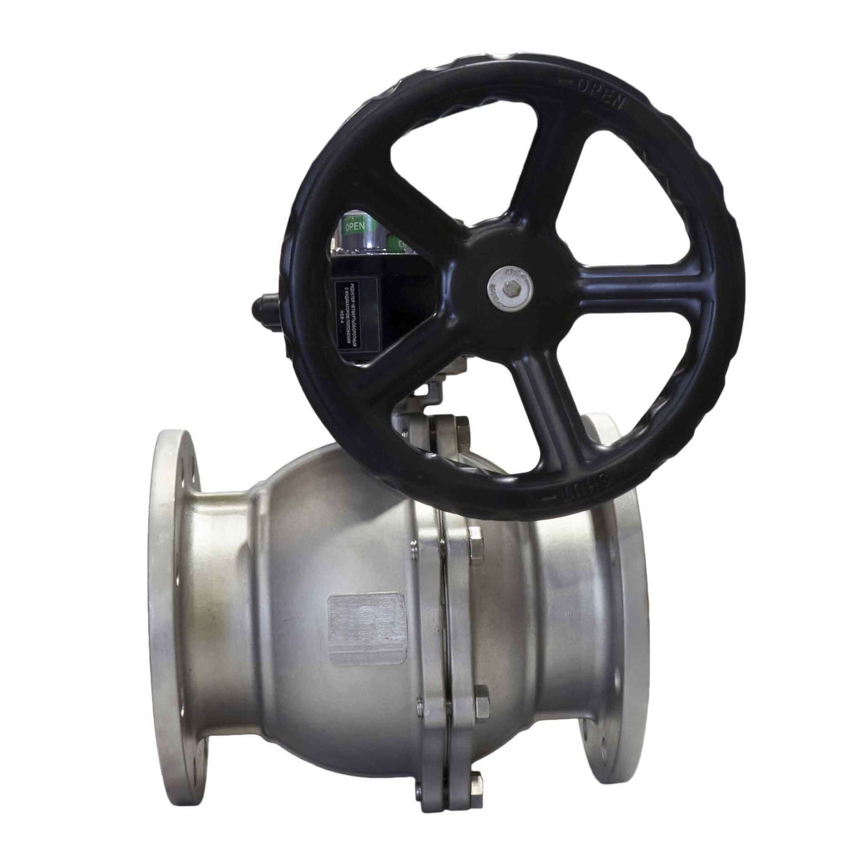 Stainless steel ball valve Elephant kchfp hgb, body material - stainless steel AISI 316L, ball material - stainless steel AISI 316L, seal - PTFE, handle operated