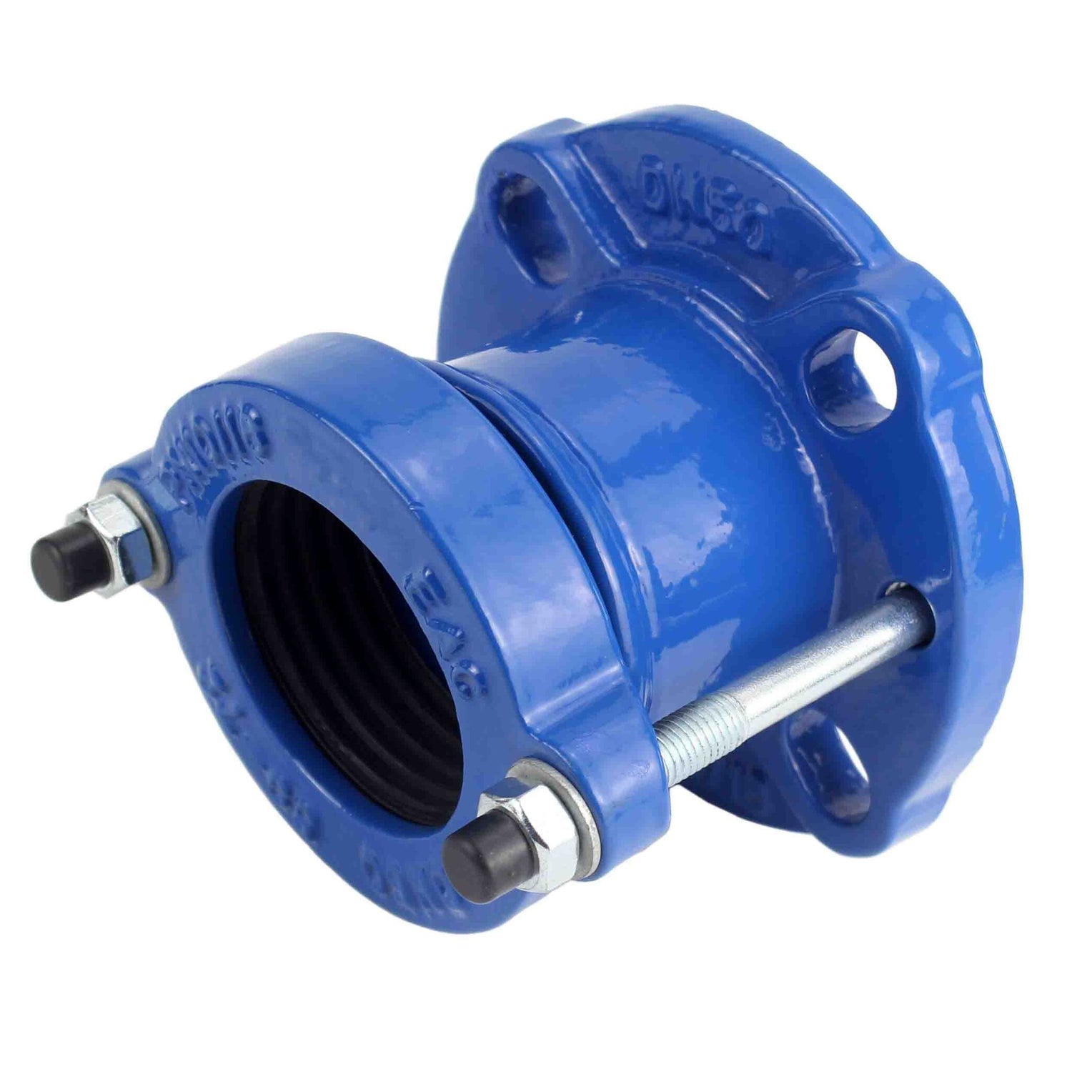 Flange adapter Elephant CCFS1414E-FS, body material - cast iron GGG50, seal - PTFE