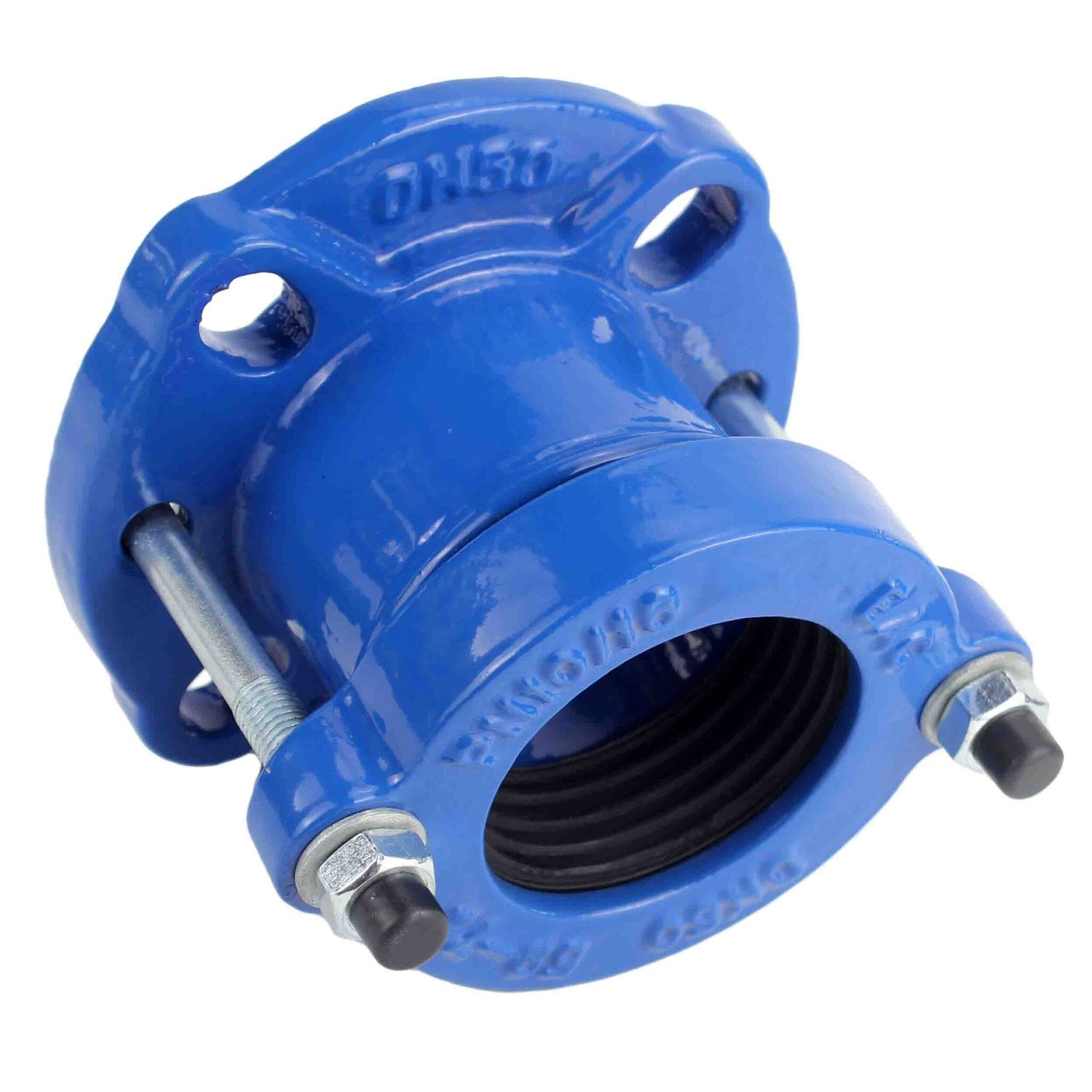 Flange adapter Elephant CCFS1414E-FS, body material - cast iron GGG50, seal - PTFE