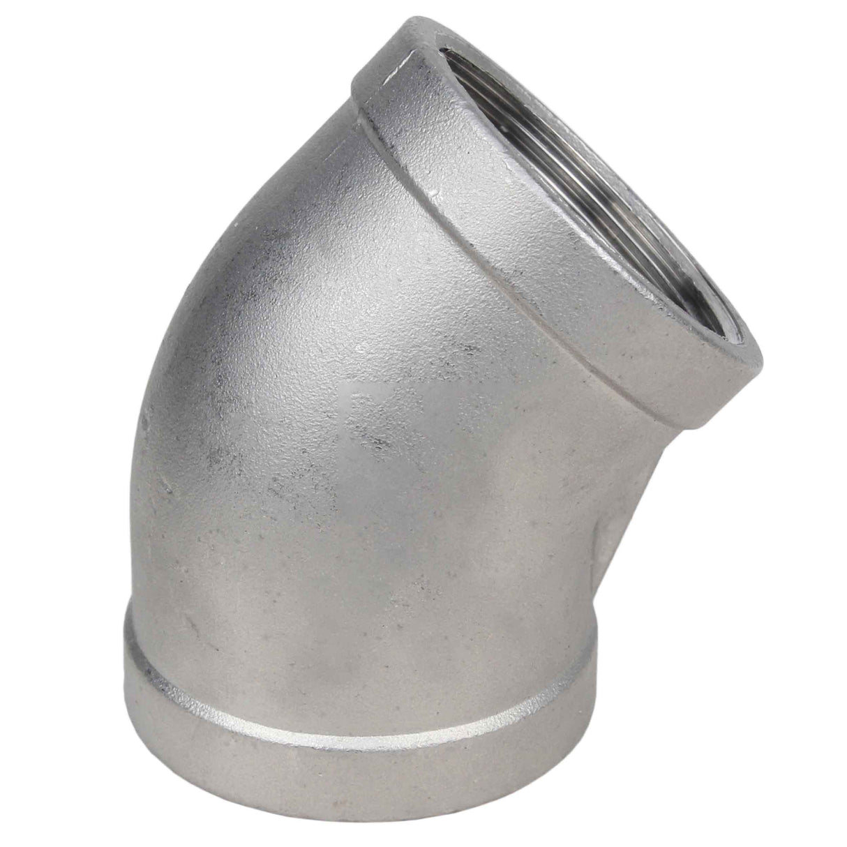 Branch (half branch) Elephant PN16 45° angle, body - stainless steel 304, connection - female / female threads