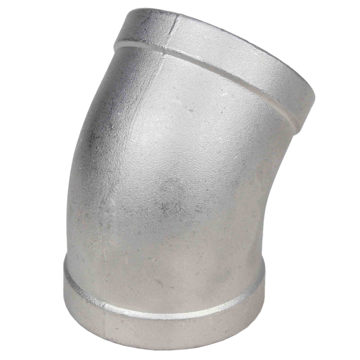 Branch (half branch) Elephant PN16 45° angle, body - stainless steel 304, connection - female / female threads