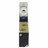 Pneumatic distributor Elephant 4v210-08, body material - anodized aluminum