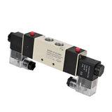 Pneumatic distributor Elephant 4V320 AC220V, 8 mm working channels, with two-way electromagnetic control