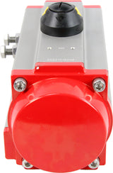 Pneumatic actuator with return springs Elephant-SA052-350, ISO-flange F03-F16, square 11х11-46х46