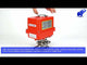 Ball valves Elephant BV3131P(3pc)-FP-W-ISO-H LONG full bore, body - stainless steel 304, welded, with 1/4-turn electric drive Elephant QT-N-EM-O1-220VAC-U1 MINI 220V