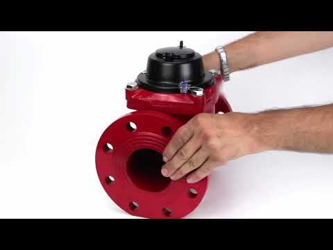 Water meters Elephant MTU1 universal, turbine, energy independent, cast iron, flanged
