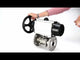 Ball valves Elephant BV3232P(3pc)-FP-F-ISO-H DN65-80 16 bar three-piece full bore flanged, body - stainless steel SS304, seal - PTFE, with pneumatic actuator Elephant PA-DA