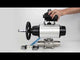 Ball valves Elephant BV3131P(3pc)-FP-W-ISO-H LONG,  body material - Stainless steel AISI 304, seal - PTFE / PTFE / Teflon, with pneumatic actuator double action PA-DA-105-1, 4V320-08 220V, LSU APL-410N Ex
