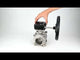 Stainless steel ball valve Elephant kshpp-316200-iso_ham, body material - stainless steel AISI 316, ball material - stainless steel AISI 316, seal - PTFE, handle operated