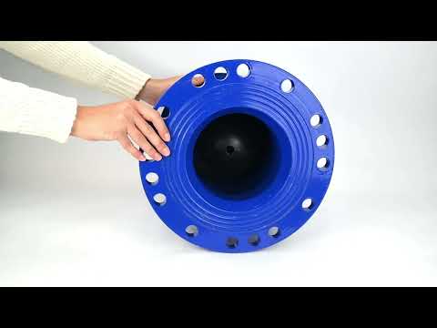 Automatic flanged air vent Elephant AV1430-F, body material - cast iron GGG50, seal - NBR