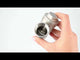 Spring check valve Elephant VCSY3131P-T Y-shaped, body material - Stainless steel AISI 304, locking body material - Stainless steel 304, seal - PTFE, threaded