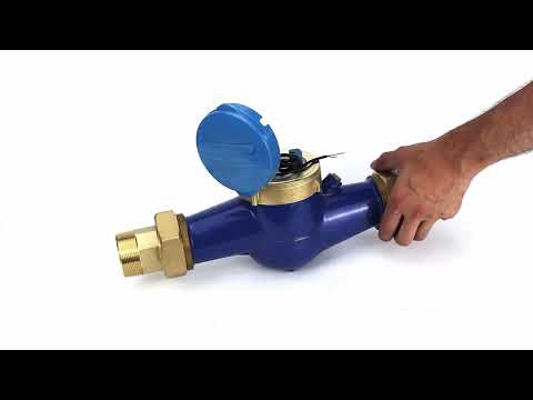 Water meter Elephant MKU2i universal, impeller, with pulse output, multi-jet, cast iron, threaded