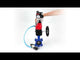 Water Butterfly Valve Elephant WBV1616E-2W-Fb-H, body material - cast iron QT450, disk material - cast iron QT450, seal - EPDM, with pneumatic actuator double action PA-DA, 4V320-08 220V, handwheel MON, ATU AFC2000