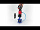 Water Butterfly Valve Elephant WBV1616N-2W-Fb-H, body material - cast iron QT450, disk material - cast iron QT450, seal - NBR, pneumatic actuator PA-DA double action, 4V320-08 220V, LSU APL-510N EX, handwheel MON, ATU AFC2000