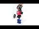 Water Butterfly Valve Elephant WBV1616N-2W-Fb-H, body material - cast iron QT450, disk material - cast iron QT450, seal - NBR, pneumatic actuator PA-DA double action, 4M310-08 24V, LSU APL-510N EX, handwheel MON, ATU AFC2000