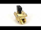 Two way normally closed indirect acting Elephant VS2W-400N-PU-NC G NBR 24V, body material - brass, seal - NBR