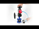 Water Butterfly Valve Elephant WBV1616N-2W-Fb-H, body material - cast iron QT450, disk material - cast iron QT450, seal - NBR, pneumatic actuator PA-DA double action, 4V320-08 220V, LSU APL-210N, handwheel MON