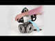Ball valves Elephant BV3232P(4pc)-FP-3WL-F-ISO-H DN100 16 bar full bore, flanged, body - stainless steel SS316, ISO flange F10/F12, square 19x19, with double pneumatic actuator PA-DA-105-1 action, pneumatic distributor 4V320-8 220V and LSU APL-510N EX
