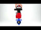 Water Butterfly Valve Elephant al-316l-epdm-elephant-da-apl210n, body material - aluminium alloy, disk material - stainless steel AISI 316L, seal - EPDM, pneumatic actuator operated