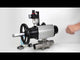Ball valves Elephant BV3131P(3pc)-FP-W-ISO-H LONG,  body material - Stainless steel AISI 304, seal - PTFE / PTFE / Teflon, with pneumatic actuator double action PA-DA-105-1, 4V320-10 220VATU AFC2000