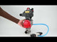 Ball valves Elephant BV3131P(3pc)-FP-W-ISO-H LONG DN10-150 full bore, body - stainless steel 304, for welding, with pneumatic actuator PA-DA, pneumatic distributor 4V320-10 220V, LSU APL-410N EX and GSV AFC2000