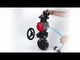 Butterfly valves Elephant WBV4242E-2W-Fb-ISO, body material - UPVC, disc material - UPVC, seal - EPDM, with pneumatic actuator double action PA-DA, pneumatic distributor 4V320-08 220V, LSU APL-210N, ATU AFC2000 and handwheel MON