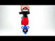 Water Butterfly Valve Elephant al-316l-epdm-elephant-sa-apl210n, body material - aluminium alloy, disk material - stainless steel AISI 316L, seal - EPDM, pneumatic actuator operated