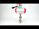 Disc rotary valves Elephant WBV3131P-2W-Fb-H DN50-250 16 bar body - 304 stainless steel, disc - 304 stainless steel, seal - PTFE, with pneumatic actuator PA-DA-XXX, pneumatic distributor 4M310-08 24V and ALS200D magnetic switch