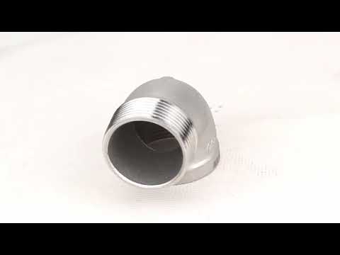 Bends (angles) steel Elephant PN16 90° angle, threaded, body - stainless steel 316, connection - male/female threads