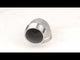 Bends (angles) steel Elephant PN16 90° angle, threaded, body - stainless steel 316, connection - male/female threads