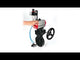Butterfly valves Elephant WBV4242E-2W-Fb-ISO, body material - UPVC, disc material - UPVC, seal - EPDM, with pneumatic actuator double action PA-DA, pneumatic distributor 4V320-08 220V, ATU AFC2000 and handwheel MON
