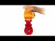 Wedge gate valve red Elephant-GGG50-EPDM-F4-RED 16 bar class 150 T=230-248°F flange connection, with rubber lined wedge EPDM, electric actuator Elephant MT-110/220, 110/220V