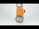 Stainless steel ball valve Elephant kchmfp-elephant-380v, body material - stainless steel AISI 316, ball material - stainless steel AISI 316, seal - PTFE, electric actuator operated