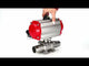 Ball valves Elephant BV3131P(3pc)-FP-W-ISO-H LONG full bore, body - stainless steel 304, for welding, with pneumatic actuator Elephant PA-SA and pneumatic distributor 4M310-08 220V