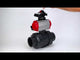 Ball valves Elephant BV4242E-FP-GRM-ISO, body material - UPVC, ball material - UPVC, seal - EPDM, with pneumatic actuator double action PA-DA, pneumatic distributor 4M310-08 24V and LSU APL-210N