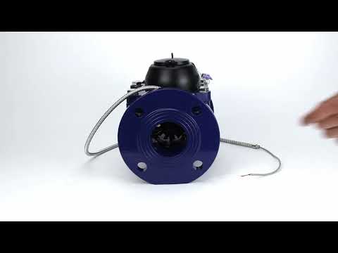 Water cold meters Elephant MTX1i turbine, with pulse output, cast iron, flanged