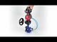 Water Butterfly Valve Elephant WBV1616N-2W-Fb-H, body material - cast iron QT450, disk material - cast iron QT450, seal - NBR, pneumatic actuator PA-DA double action, 4V320-10 220V, LSU APL-510N EX, handwheel MON