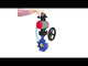 Water Butterfly Valve Elephant WBV1631E-2W-Fb-H, body material - cast iron QT450, disk material - Stainless steel AISI 304, seal - EPDM, pneumatic actuator PA-DA double action, 4V320-08 220V, LSU APL-210N, handwheel MON