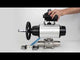 Ball valves Elephant BV3131P(3pc)-FP-W-ISO-H LONG,  body material - Stainless steel AISI 304, seal - PTFE / PTFE / Teflon, with pneumatic actuator double action PA-DA-105-1, 4V320-10 220V, LSU APL-410N Ex