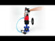 Water Butterfly Valve Elephant WBV1616E-2W-Fb-H, body material - cast iron QT450, disk material - cast iron QT450, seal - EPDM, with pneumatic actuator double action PA-DA, 4V320-10 220V, handwheel MON, ATU AFC2000
