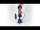 Water Butterfly Valve Elephant WBV1616E-2W-Fb-H, body material - cast iron QT450, disk material - cast iron QT450, seal - EPDM, pneumatic actuator PA-DA double action, 4V320-10 220V, LSU APL-510N EX, handwheel MON