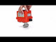 Stainless steel ball valve Elephant BVMP.316.230-ISO 63 bar, body material - stainless steel AISI 316, ball material - stainless steel AISI 316, seal - PTFE, threaded, quarter-turn electric actuator Elephant-110/220В